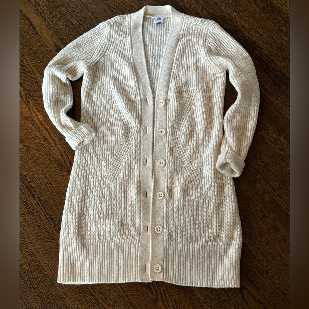 CAbi  Long Cardigan SZ. S